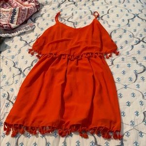 ❤️ Bohemian Coral Sundress